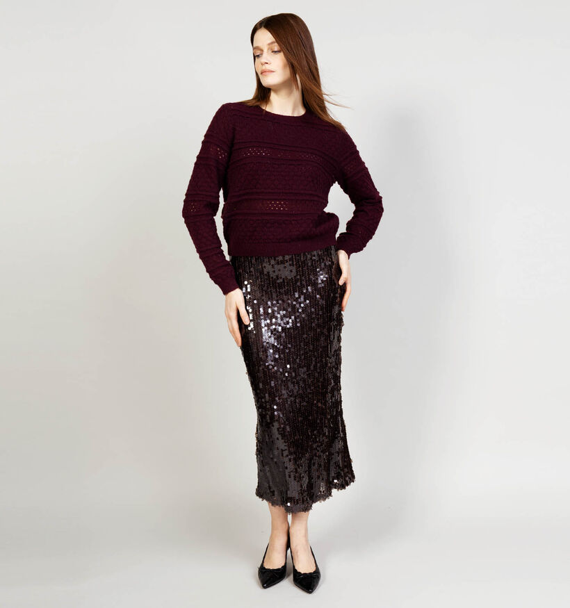 Vero Moda Leo Bordeaux Trui voor dames (366120)