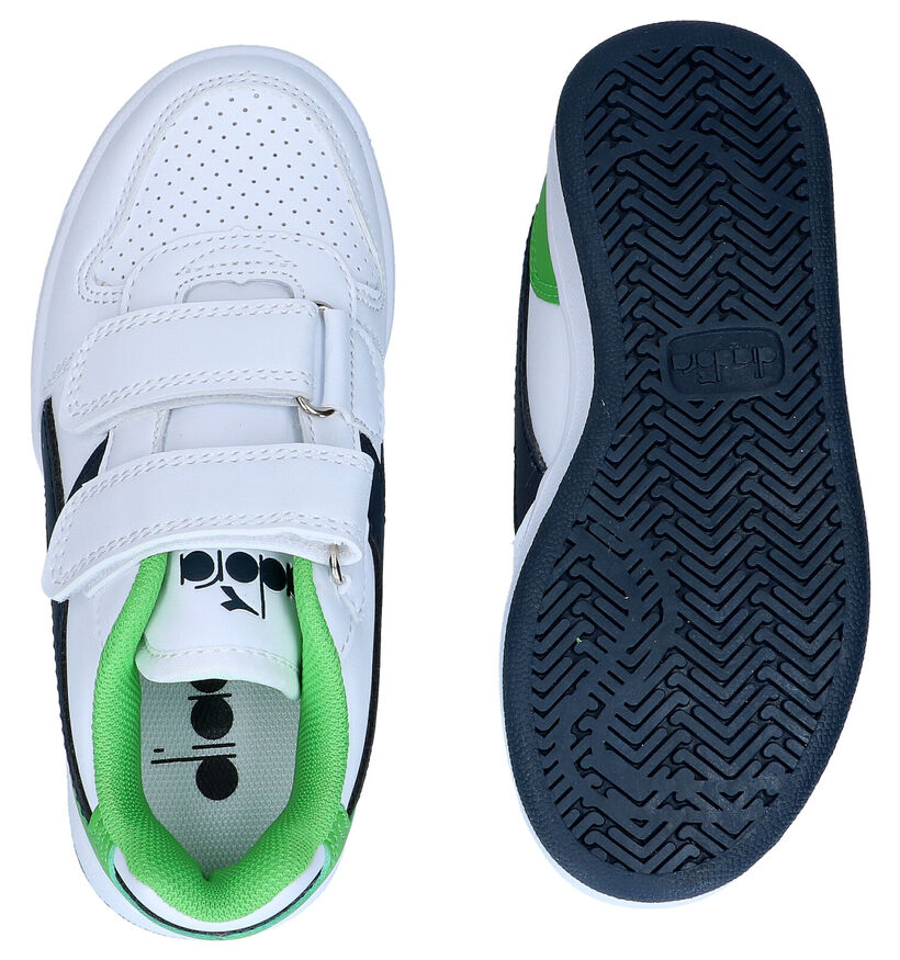 Diadora Playground PS Witte Sneakers in kunstleer (291056)