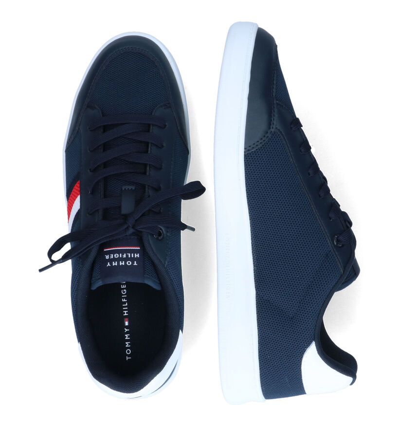Tommy Hilfiger Retro Chaussures à lacets en Bleu en simili cuir (310852)