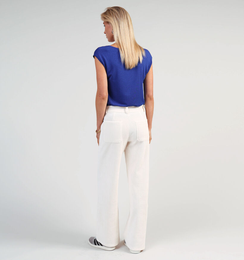 Vila Kita Corduroy Beige Geklede Broek voor dames (361307)