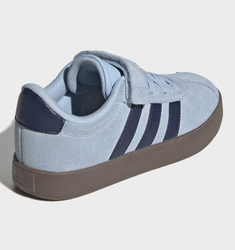 adidas VL Court 3.0 Blauwe Sneakers voor jongens, meisjes (380828)