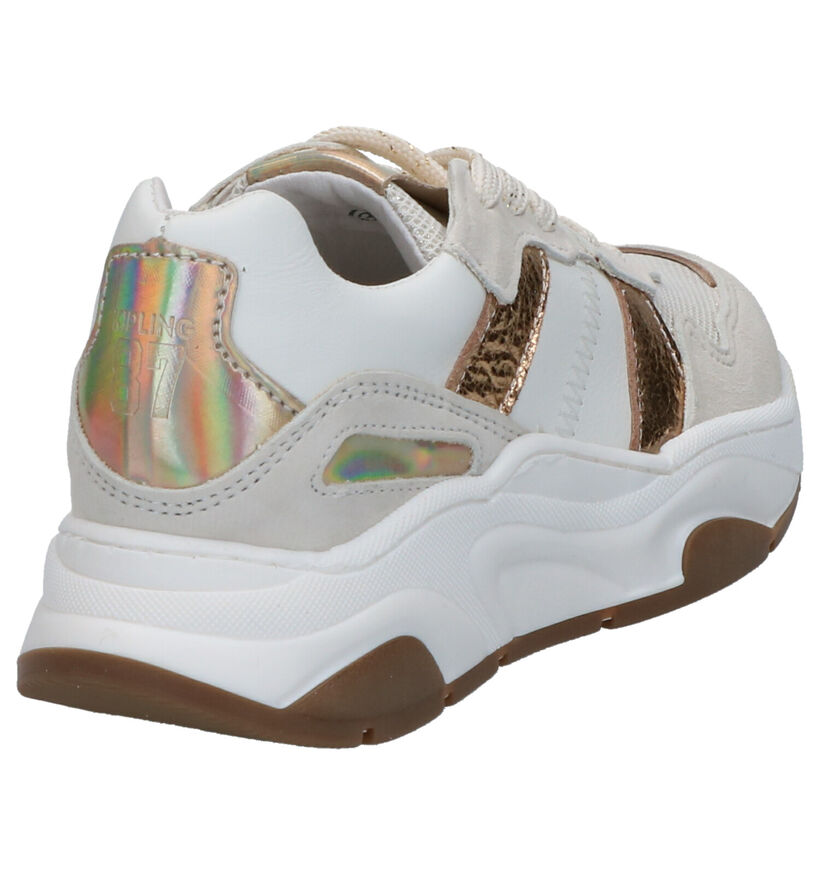 Kipling Mia Witte Sneakers in leer (273316)