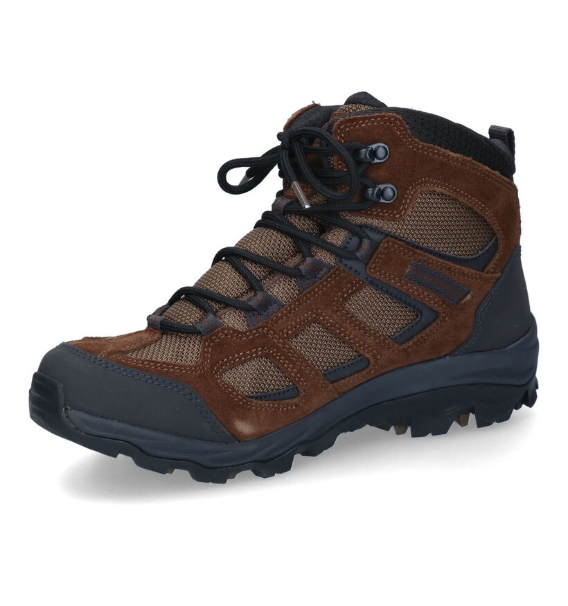 Jack Wolfskin Vojo 3 Texapore Chaussures de marche en Brun pour hommes (302186) - pour semelles orthopédiques