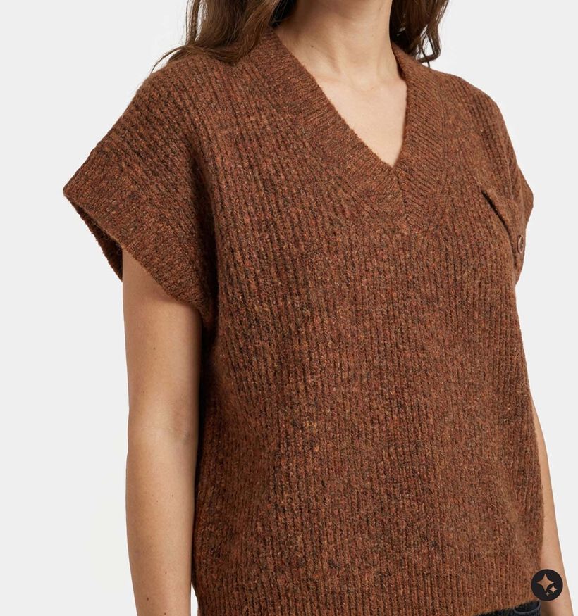 Desires Selma Pull en Brun fonc&eacute; pour femmes (379186)