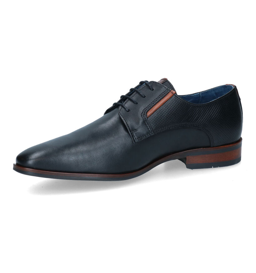 Berkelmans Sameiro Chaussures habillées en Noir pour hommes (320957) - pour semelles orthopédiques