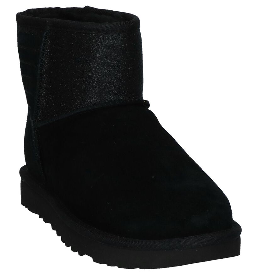 Classic Bottines en Noir en daim (223597)