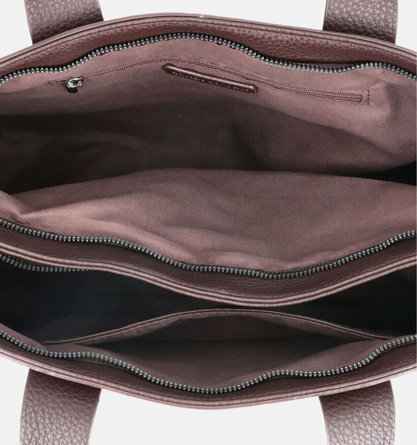 Emily & Noah Ludowika Brown Sac &agrave; bandouli&egrave;re en Marron pour femmes (378854)