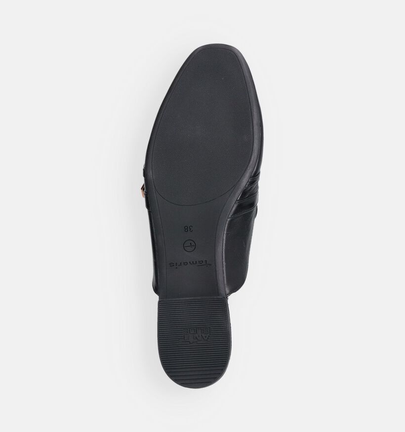 Tamaris Zwarte Platte Muiltjes met Gespen voor dames (367678)