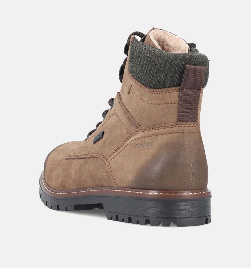 Rieker Tex Taupe Bottines voor heren (347448)