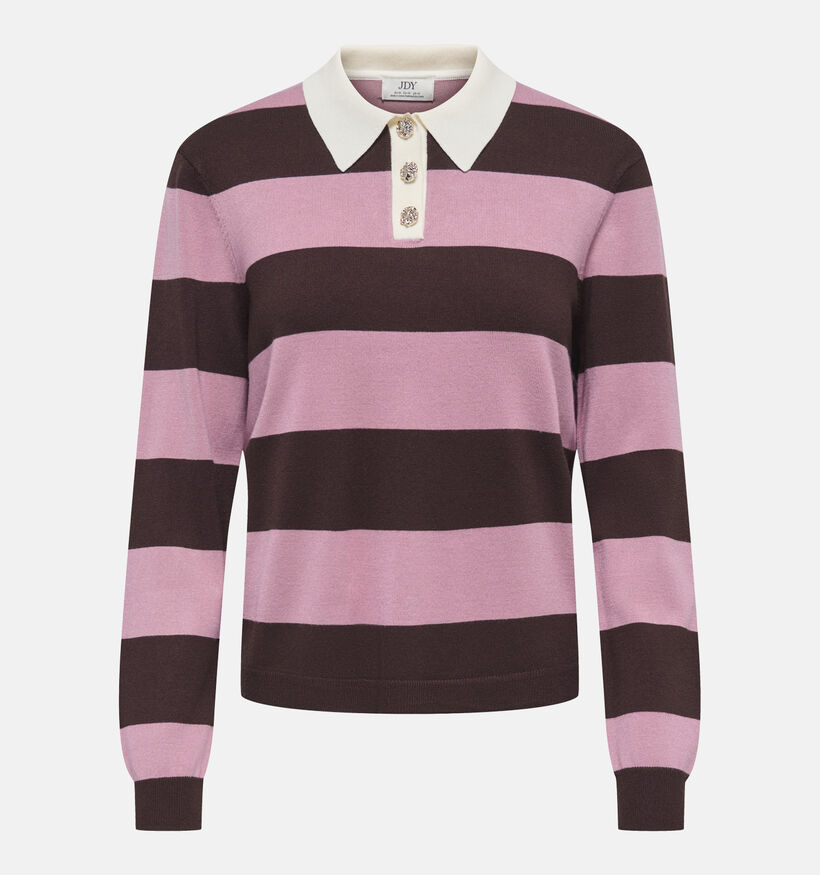JDY Melany Bruine/Roze Trui voor dames (378295)