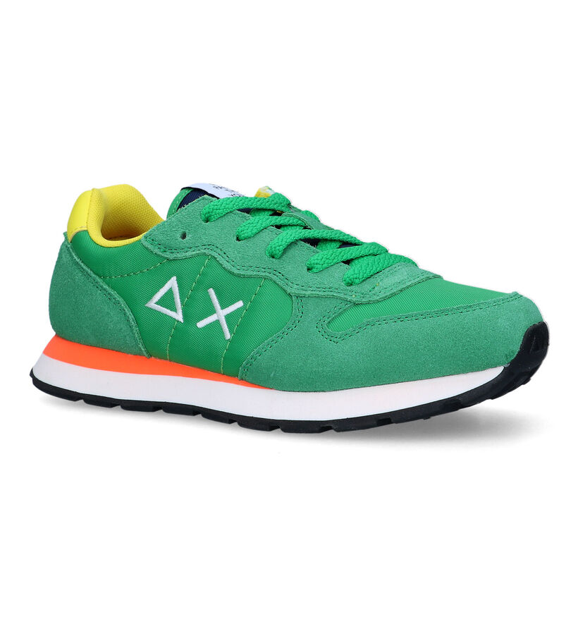 Sun 68 Groene Sneakers voor jongens (321064)