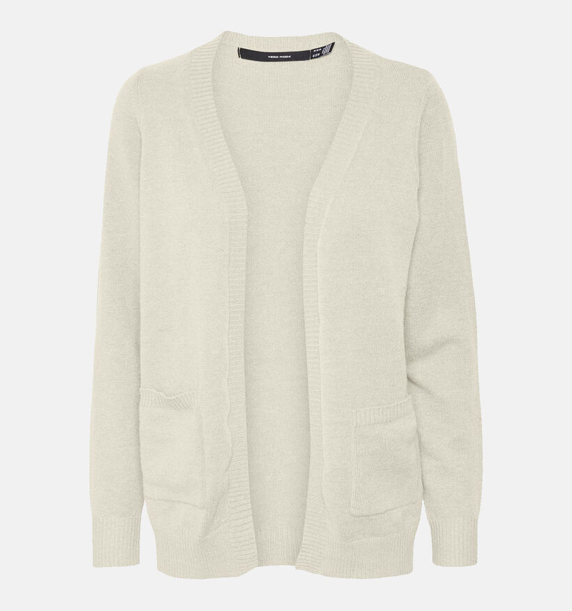 Vero Moda Lillie Cardigan tricoté en Noir pour femmes (328956)