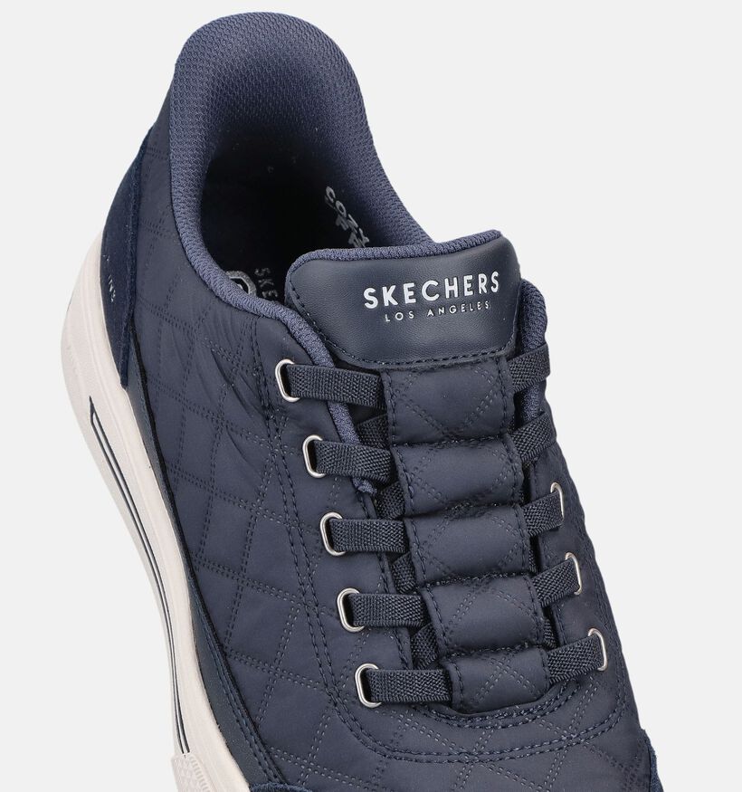 Skechers Arch Fit Arcade Donkerblauwe Lage Schoenen voor heren (375650) - geschikt voor steunzolen