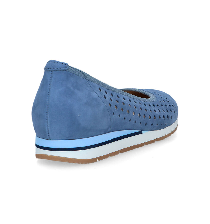 Gabor OptiFit Ballerines en Bleu pour femmes (323237) - pour semelles orthopédiques