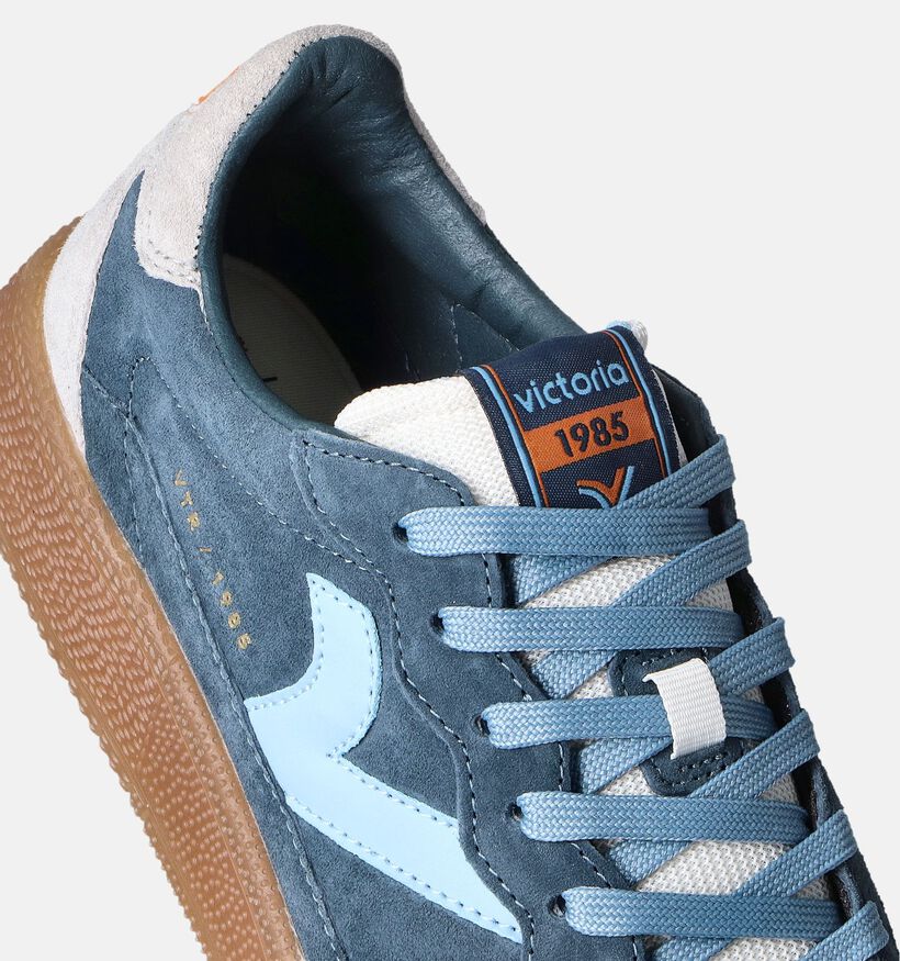 Victoria Blauwe Sneakers voor heren (353463) - geschikt voor steunzolen