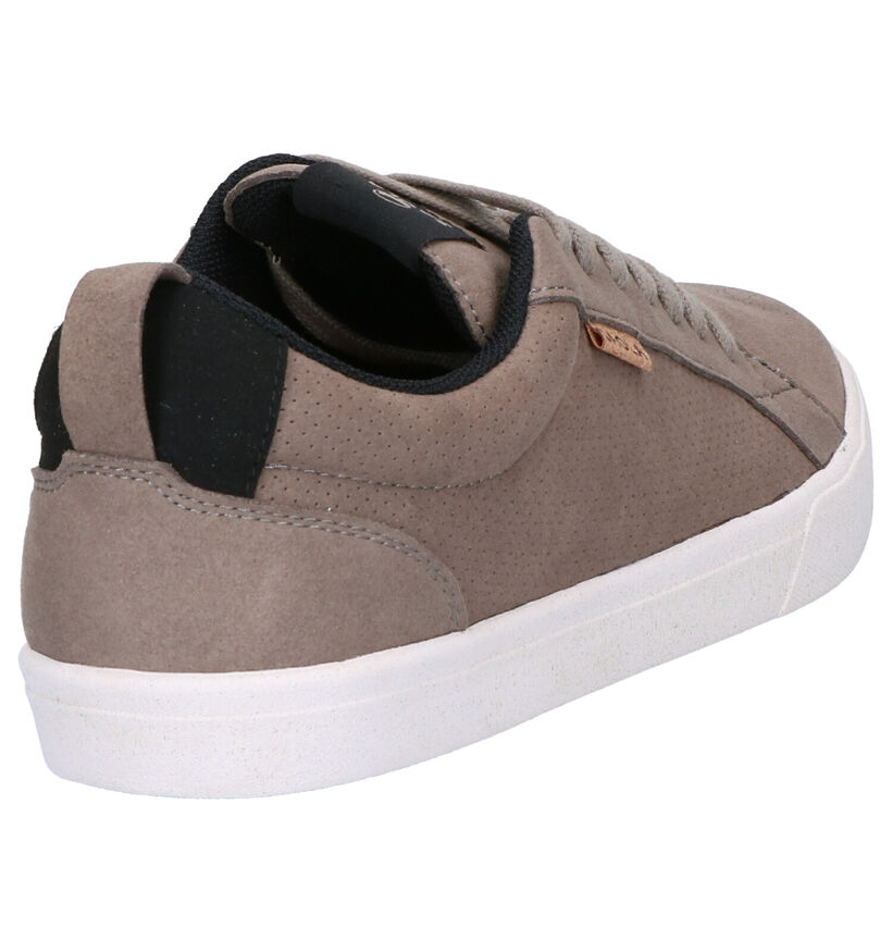 Saola Chaussures basses en Taupe en textile (254276)