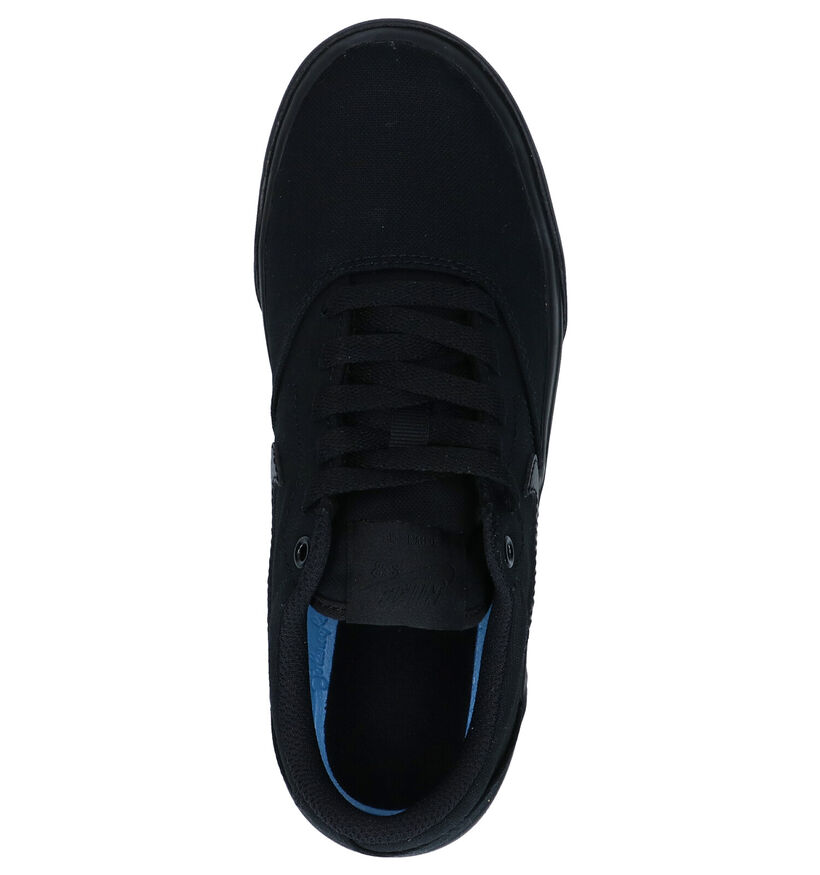 Nike SB Charge Canvas Zwarte Skate Sneakers in stof (274799)