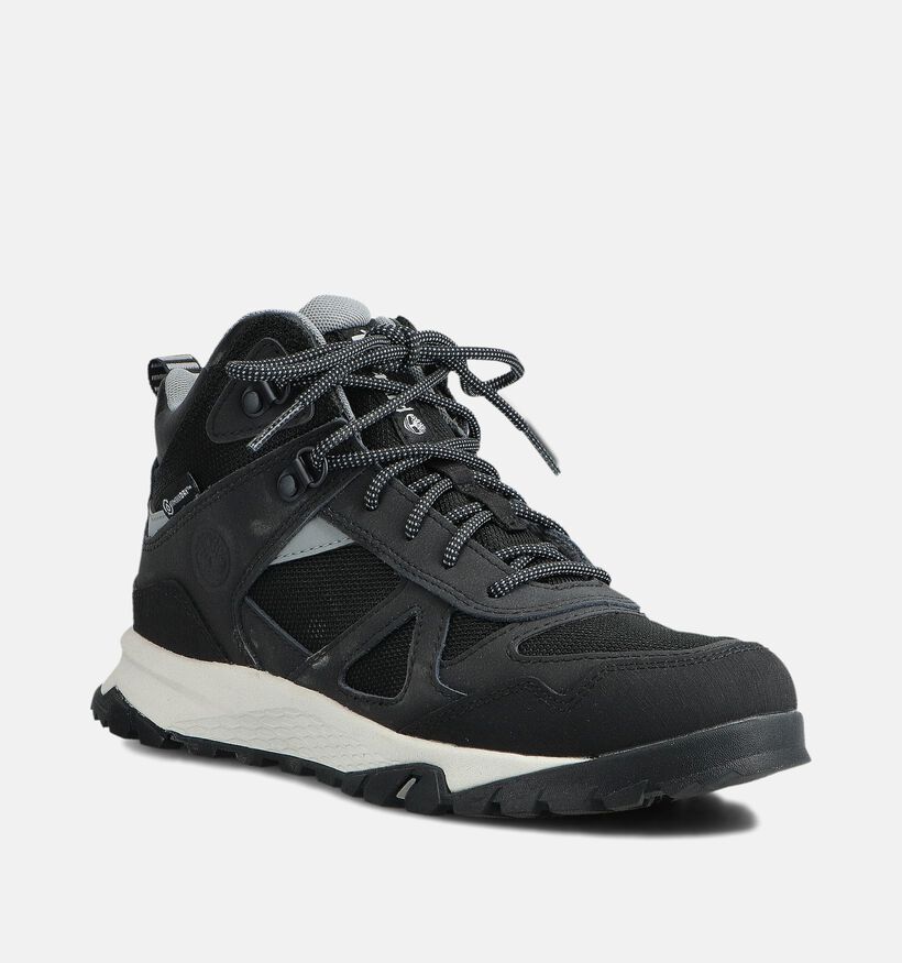 Timberland Lincoln Peak Mid Bottines robustes en Noir pour filles, garçons (359998) - pour semelles orthopédiques