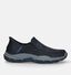 Skechers Respected Elgin Zwarte Slip-ins voor heren (328081)