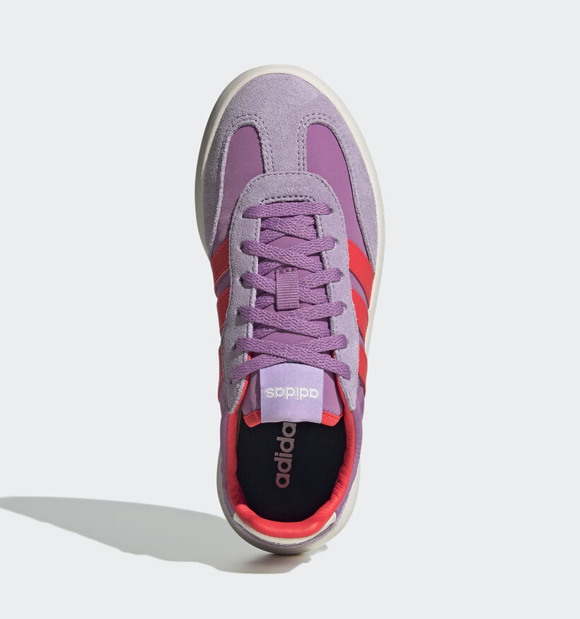 adidas Barreda Decode Baskets basses en Violet pour filles (359614) - pour semelles orthopédiques