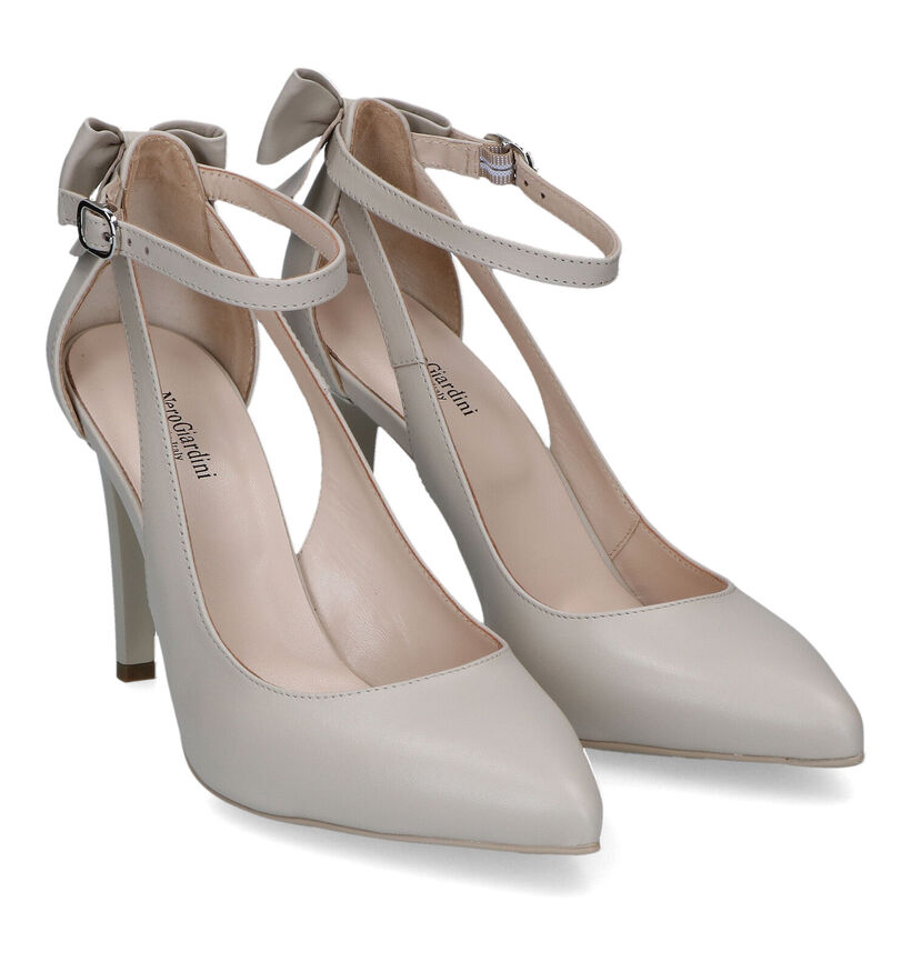 NeroGiardini Talons hauts en Beige clair pour femmes (323816)