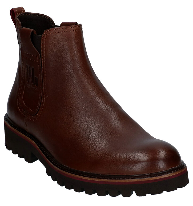 Pius Gabor Bottines Chelsea en Brun en cuir (296648)