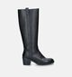 Posh by Poelman Zwarte Lange laarzen voor dames (356741)