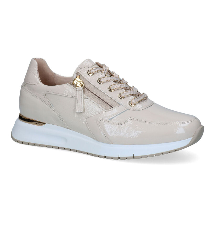 Gabor OptiFit Ecru Sneakers voor dames (312486) - geschikt voor steunzolen