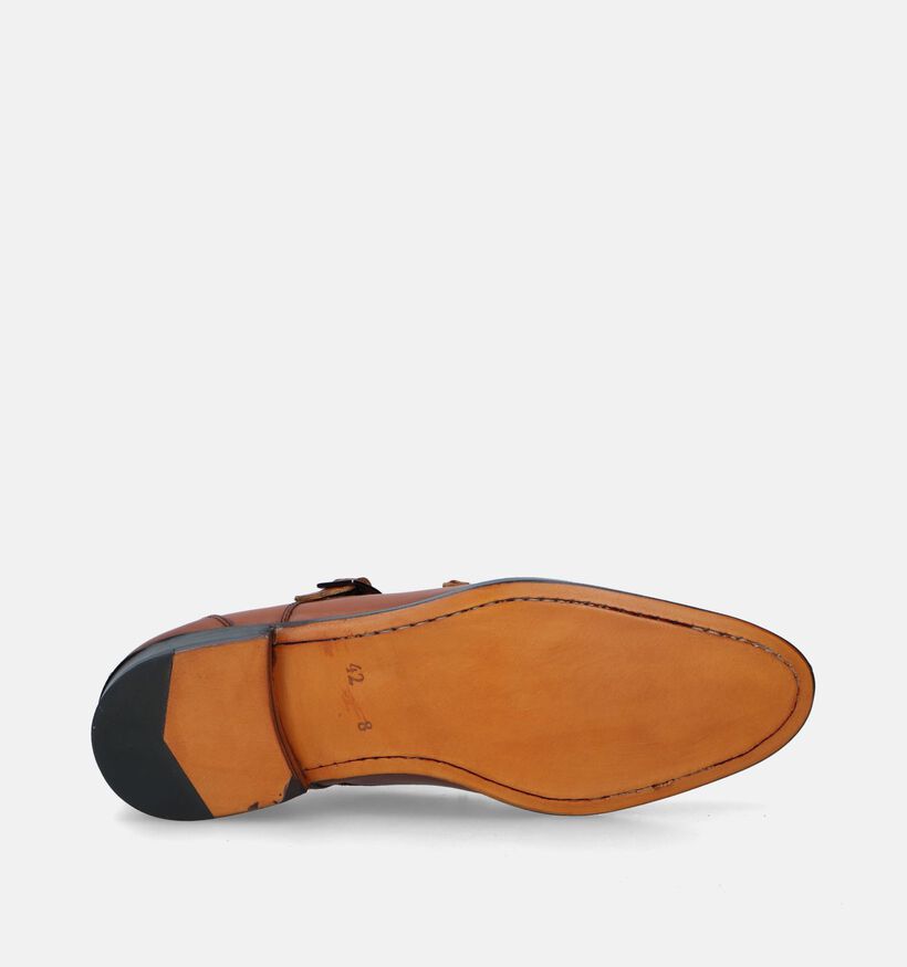 Ambiorix Klass Chaussures avec boucle en Cognac pour hommes (327737)