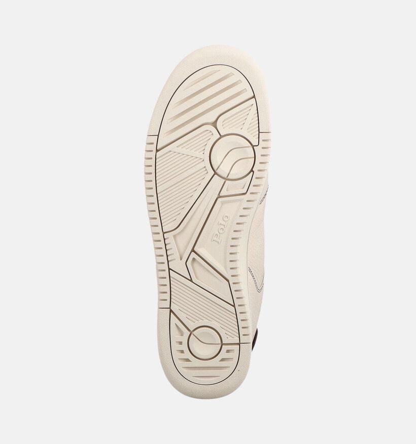 Polo Ralph Lauren Masters Ecru Sneakers voor heren (377253) - geschikt voor steunzolen
