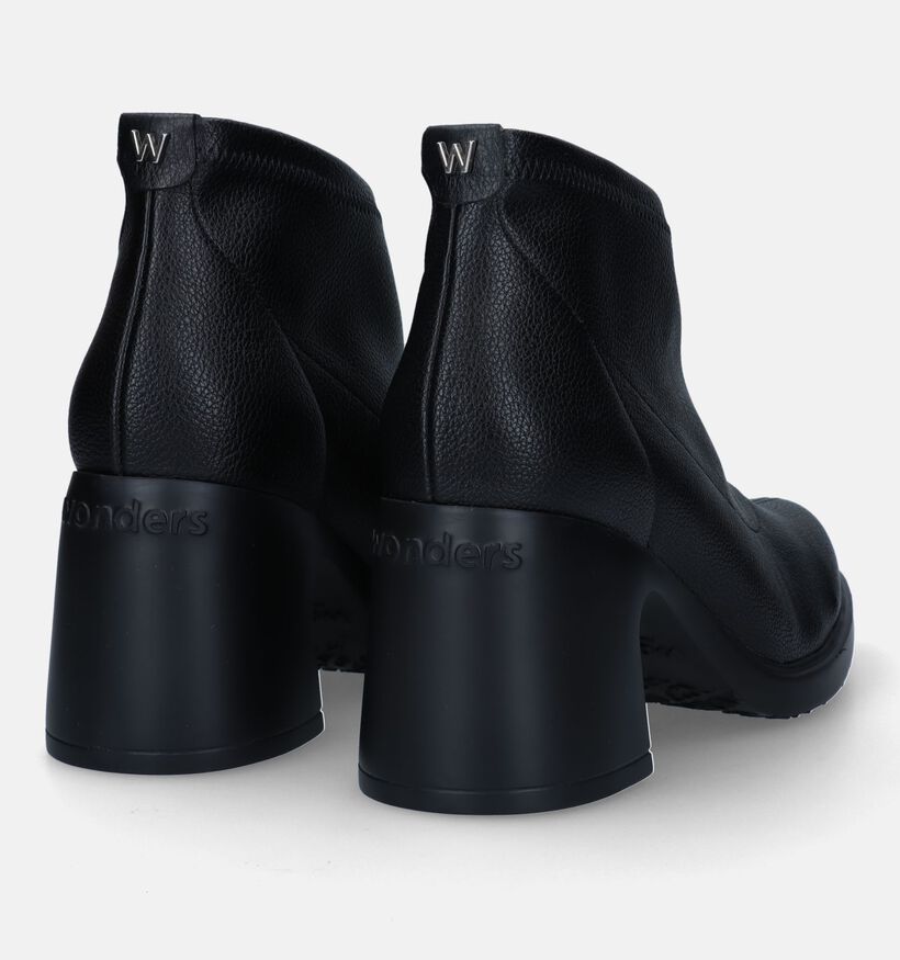 Wonders Bottines à talons en Noir pour femmes (331813)