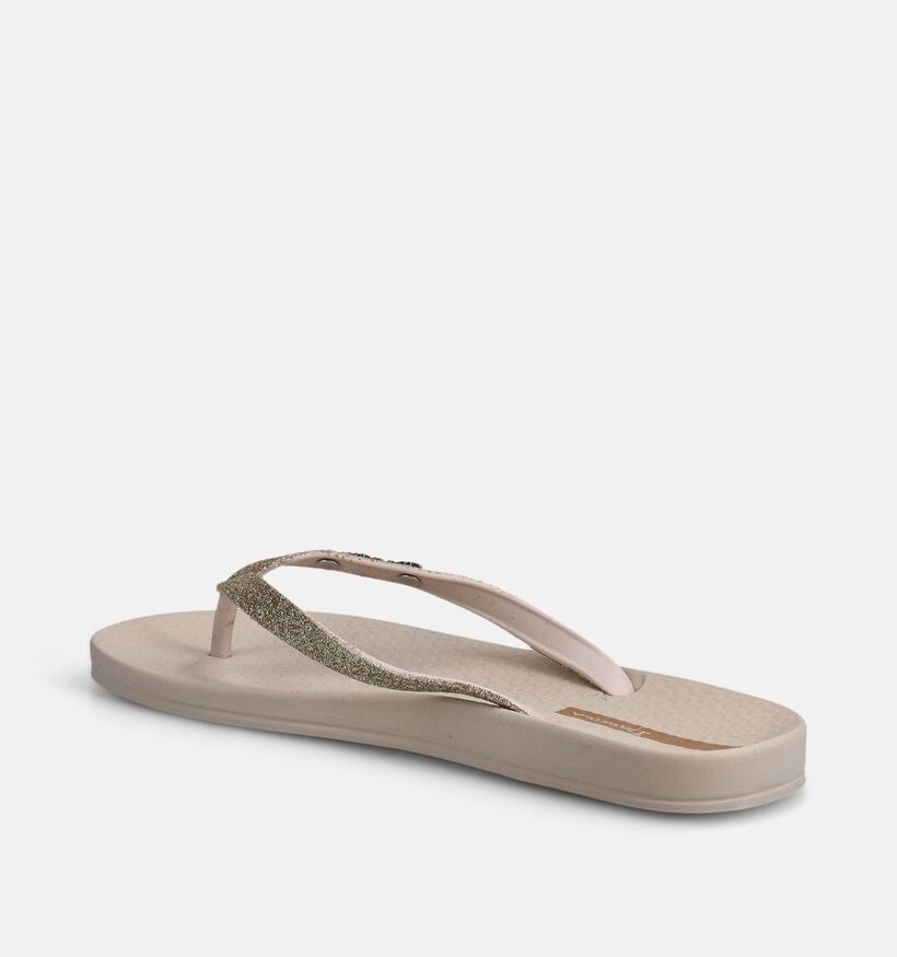 Ipanema Anatomic Lolita Tongs en Beige/Or pour femmes (372995)