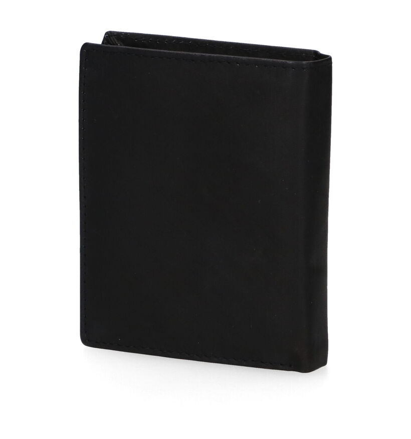 Euro-Leather Zwarte Portefeuille voor heren (353559)