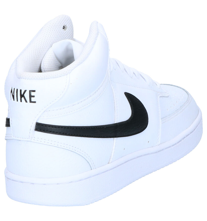 Nike Court Vision Mid Zwarte Sneakers voor heren (325144)