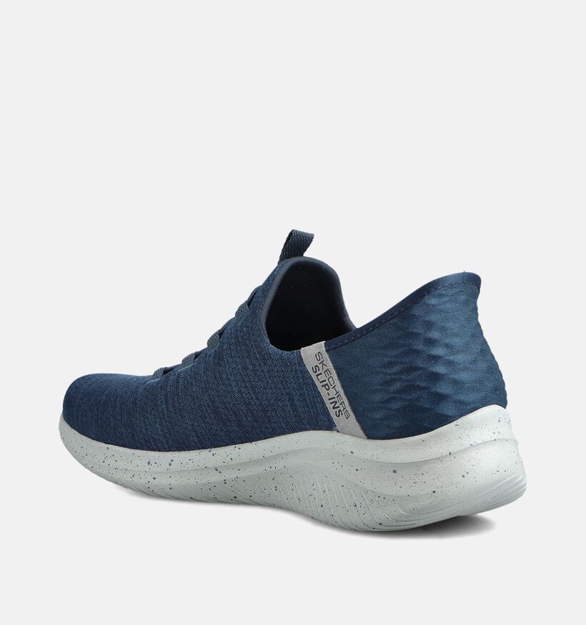 Skechers Ultra Flex 3.0 Baskets en Bleu foncé pour hommes (371072) - pour semelles orthopédiques