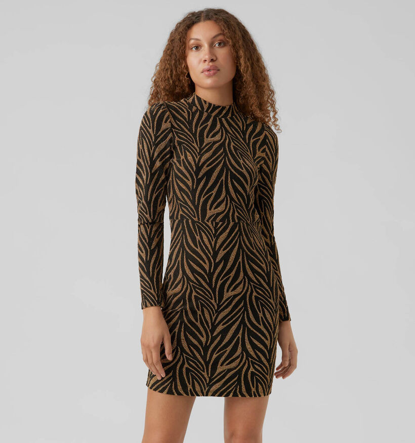 Vero Moda Party Zwart Bronze Jurk (326133)