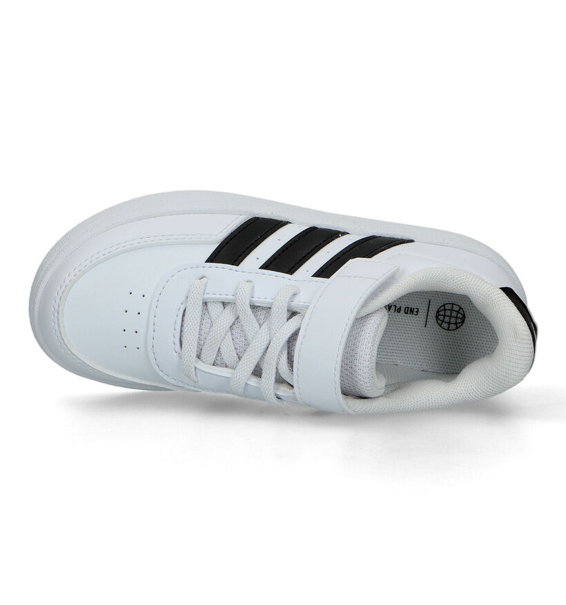 adidas Breaknet 2.0 EL K Zwarte Sneakers voor jongens (341649)