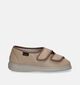 Fischer Pantoufles fermées en Beige pour femmes (347131) - pour semelles orthopédiques