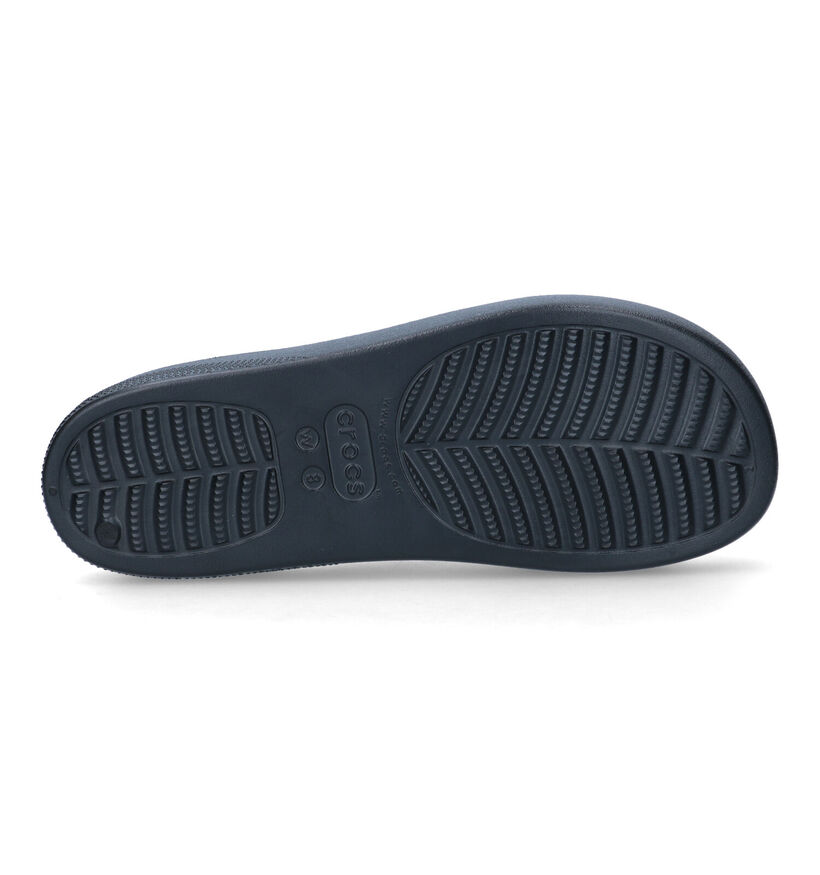 Crocs Classic Platform Zwarte Slippers voor dames (322209)