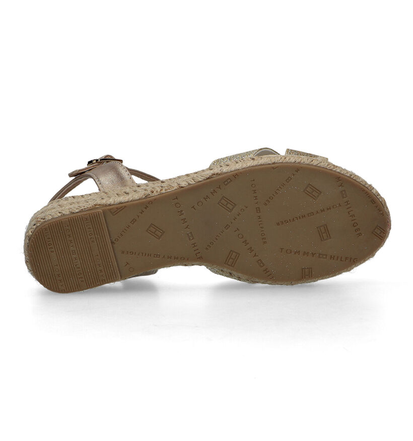Tommy Hilfiger Sandales en Or en textile (321623)