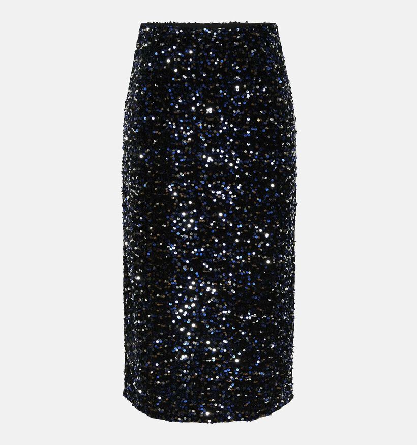 Pieces Kam Zwarte Midi rok voor dames (348374)
