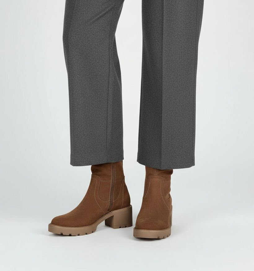 Tamaris Comfort Zwarte Laarzen Tamaris Comfort Bruine Knielaarzen voor dames (362917) - geschikt voor steunzolen