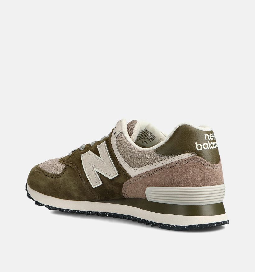 New Balance 574 Groene Sneakers voor heren (358635) - geschikt voor steunzolen