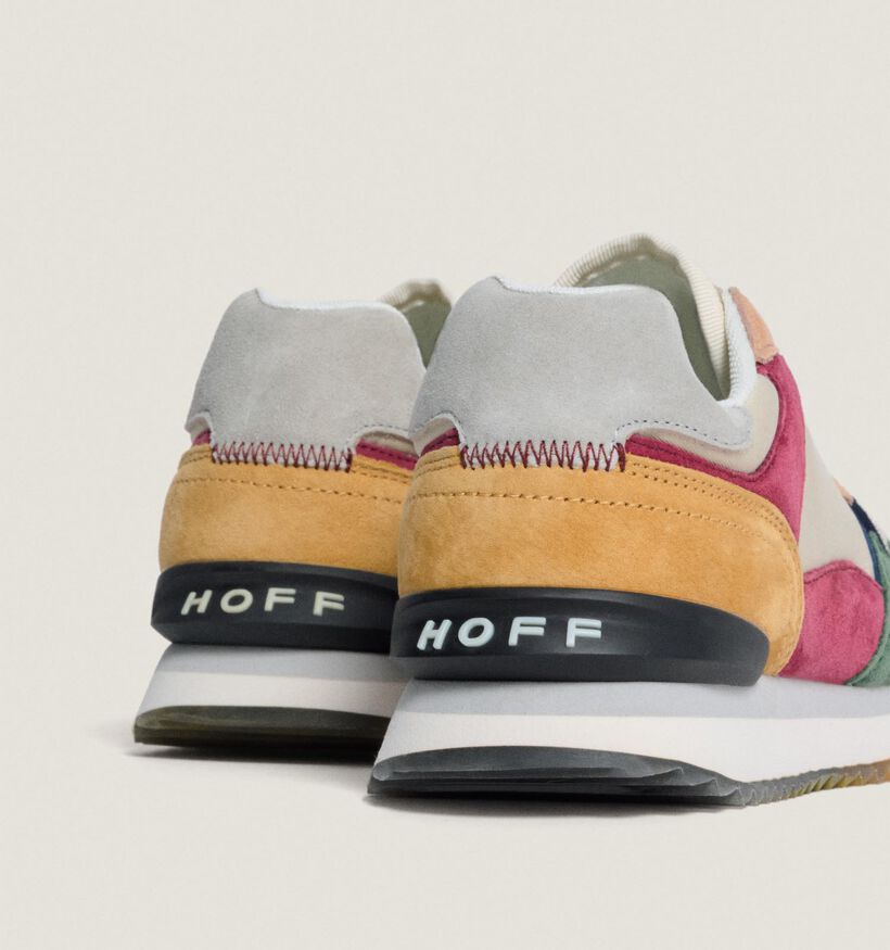 HOFF City Beige/Groene Sneakers voor dames (365710) - geschikt voor steunzolen