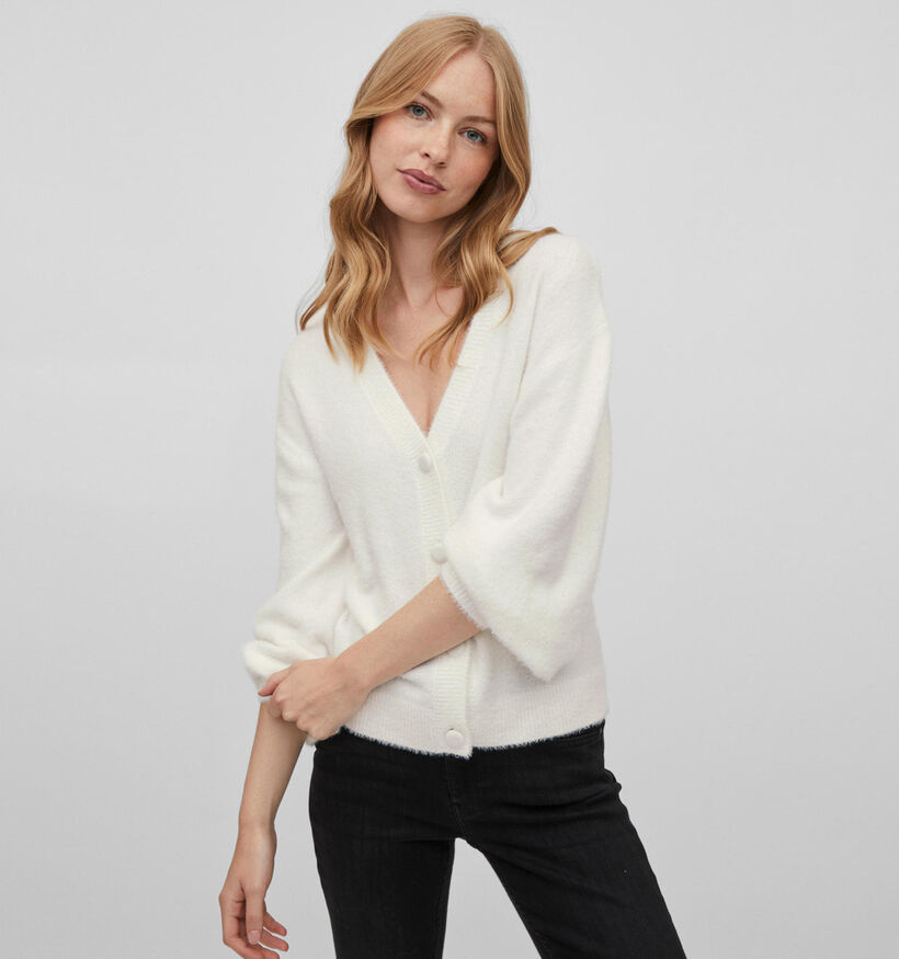 Vila Juli Witte Cardigan (317848)