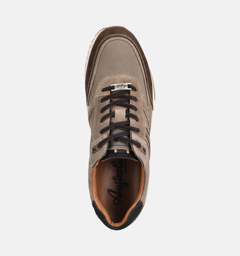 Australian Filmon Chaussures plates en Taupe pour hommes (377107) - pour semelles orthop&eacute;diques