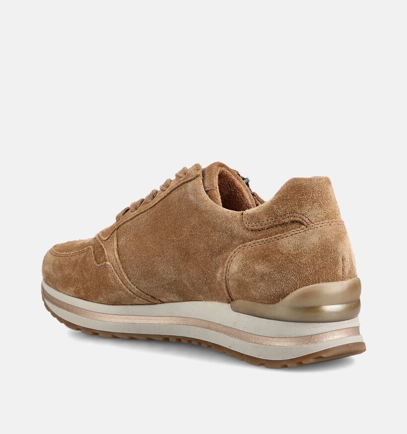 Gabor Baskets casual en Marron pour femmes (377118) - pour semelles orthop&eacute;diques