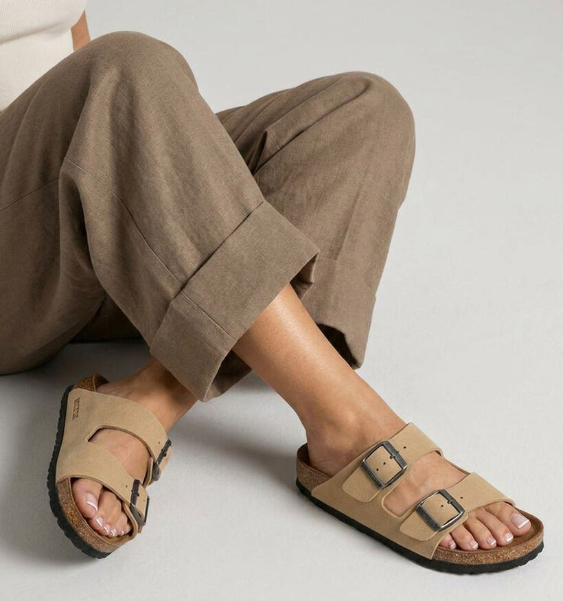 Birkenstock Arizona Beige Sandalen voor dames (368499)