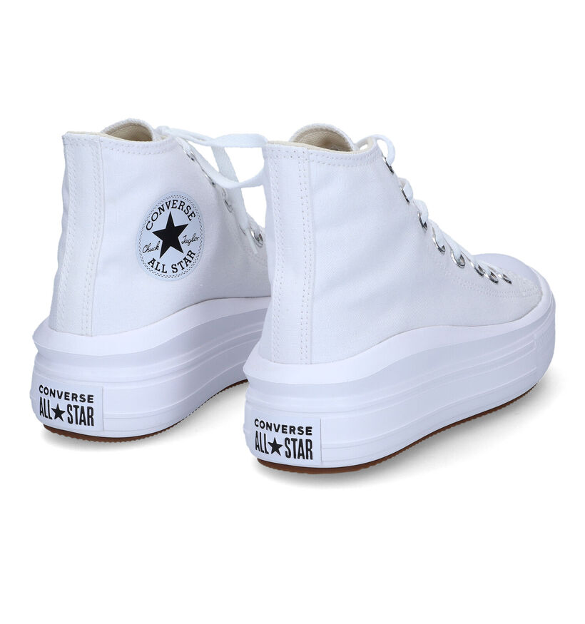 Converse CT All Star Move Platform Baskets en Blanc pour femmes (317457) - pour semelles orthopédiques