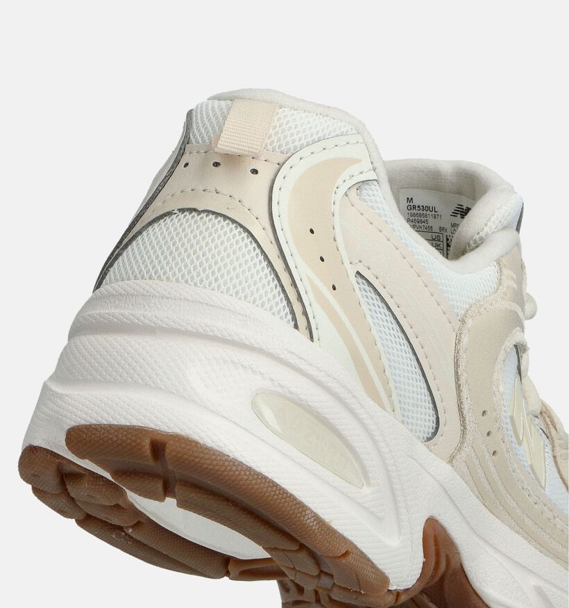 New Balance 530 Beige Sneakers voor meisjes, jongens (362558) - geschikt voor steunzolen